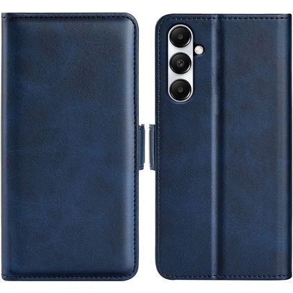 Mobigear Slim Magnet Samsung Galaxy A05 Funda tipo libro Cartera - Azul oscuro