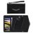 Mobilize Elegant Magnet iPhone 13 Mini Cover Aftagelig 2-i-1-clutch - Black Croco