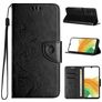Mobigear Flowers Samsung Galaxy A55 Etui z klapką typu portfel - Czarny