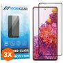 Mobigear Curved Samsung Galaxy S20 FE Tempered Glass Screen Protector - Case Friendly - Black (3-Pack)