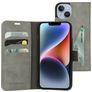 Mobiparts Classic Wallet iPhone 14 Lompakkokotelo + Setelitasku - Granite Grey