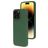 Mobiparts iPhone 14 Pro Silicone Capa traseira - Forest Green