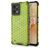 Mobigear Honeycomb Realme C31 Funda Plástico rígido Carcasa Antigolpes - Verde