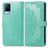 Mobigear Mandala Vivo V21 Cover a libro portafoglio - Verde