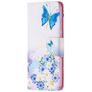 Mobigear Design Nokia 5.3 Pungetui med Seddelrum - Butterfly