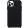 Mobigear Rubber Touch iPhone 15 Pro Max Silikone Bagsidecover - Sort