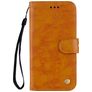 Mobigear Wallet Huawei P Smart Plus (2019) Cover a libro portafoglio - Cognac