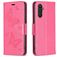 Mobigear Butterfly Samsung Galaxy A24 Etui z klapką typu portfel - Magenta