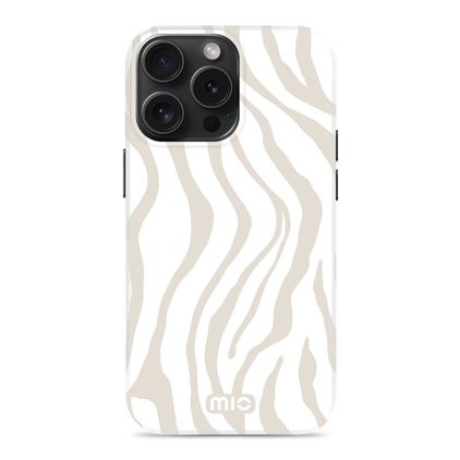 MIO iPhone 15 Pro MagSafe Hardcase Etui plecki - Sandy Zebra