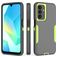 Mobigear Rugged Samsung Galaxy A16 Hårdt Bagsidecover Stødsikkert - Grøn