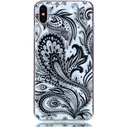 Mobigear Design iPhone XS Max TPU flessibile Back cover - Phoenix