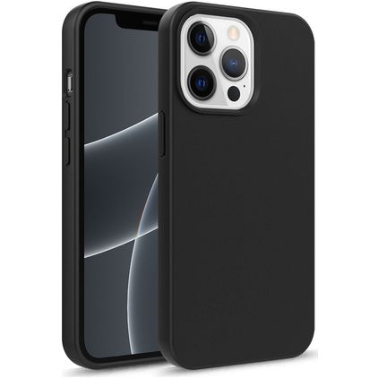 Mobigear Bio iPhone 14 Miljøvenligt materiale Bagsidecover - Sort
