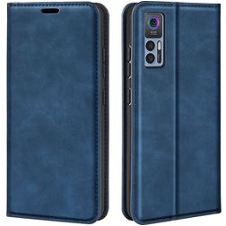 Mobigear Retro Slim TCL 30 Funda tipo libro Cartera - Azul oscuro