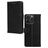 Mobilize Wallet iPhone 15 Pro Vera pelle Cover a libro portafoglio - Nero