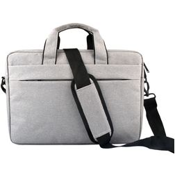 Mobigear Oxford Laptop Skuldertaske 15 - 16 tommer Dokumentmappe - Grå
