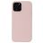 Mobigear Rubber Touch iPhone 13 Pro Max Silicone Back cover - Sand Pink