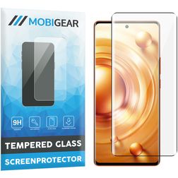 Mobigear Premium Vivo X80 Pro Szkło hartowane Ochrona ekranu - Kompatybilna z etui - Czarny