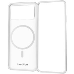 Mobilize Naked Protection Transparente Samsung Galaxy Z Fold 7 MagSafe Plástico rígido Capa traseira Antichoque - Transparente