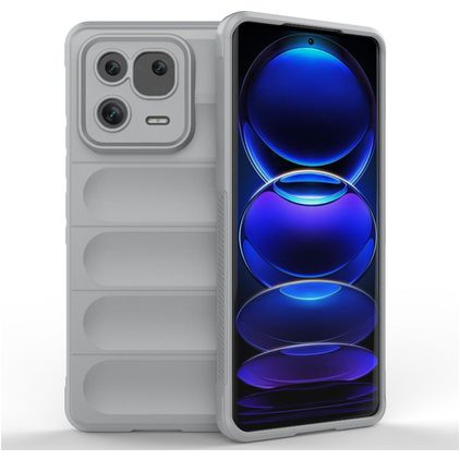 Mobigear Bumpy Xiaomi 13 Pro Flexibel TPU Skal - Grå