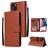 Mobigear Wallet iPhone 14 Wallet case - Brown