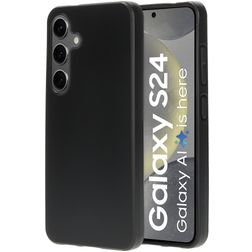 Mobiparts Classic Samsung Galaxy S24 Flexibel TPU Skal - Matt Black
