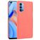 Mobigear Croco OPPO Reno 4 Kova Suojakuori - Punainen