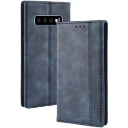 Mobigear Sensation Samsung Galaxy S10 5G Knížkové pouzdro Peněženka - Modrá