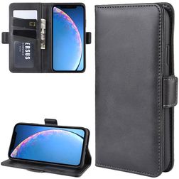 Mobigear Slim Magnet iPhone 11 Pungetui med Seddelrum - Sort