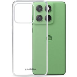 Mobilize Gelly Clear Motorola Edge 60 Elastyczne TPU Etui plecki - Przezroczysty