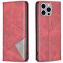 Mobigear Rhombus Slim iPhone 15 Pro Max Pungetui - Rød