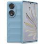 Mobigear Bumpy HONOR 70 TPU flessibile Back cover - Blu