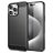 Mobigear Brushed Slim iPhone 16 Pro Max Flexibel TPU Skal - Svart