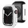 Mobigear Colors Funda rígida Slim para Apple Watch - 45 mm - Blanco
