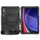 Mobigear SureGrip Xtreme Samsung Galaxy Tab S9 Ultra Funda Plástico rígido / Silicona Carcasa + Correa bandolera + Soporte - Negro