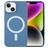 Mobigear Rubber Touch iPhone 15 Silicone MagSafe Back cover - Blu