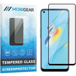 Mobigear Premium OPPO A54 5G Cristal templado Protector de pantalla - Compatible con fundas - Negro