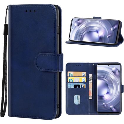 Mobigear Wallet Vivo X80 Pro Cover a libro portafoglio - Blu