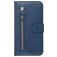 Mobigear Zipper Samsung Galaxy S20 Cover a libro portafoglio - Blu
