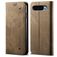 Mobigear Ranch Google Pixel 9 Wallet case - Khaki