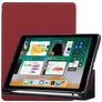 Mobigear Tri-Fold Gel iPad 5 (2017) TPU / Poliuretano (PU) Cover a libro + Portapenna - Bordeaux