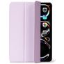 Decoded Textured Slim iPad Pro 11 Inch (2024) Flexible Silicone Wallet case - Lavender