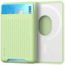 Mobigear Pocket Etui na karty Silikon - Liczba kart: 2 - Z MagSafe - Zielony