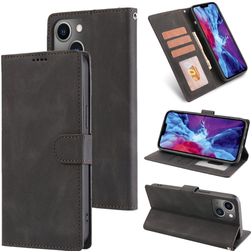 Mobigear Wallet iPhone 14 Wallet case - Black