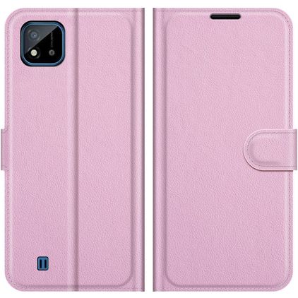Mobigear Classic Realme C11 (2020) Etui z klapką typu portfel - Różowy
