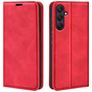 Mobigear Retro Slim Samsung Galaxy A26 Pungetui med Seddelrum - Rød