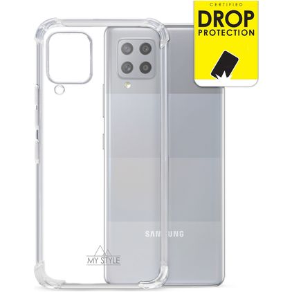My Style Protective Flex Clear Samsung Galaxy A42 Flexible TPU Back cover Shockproof - Clear
