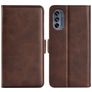 Mobigear Slim Magnet Motorola Moto G62 Wallet case - Brown
