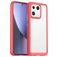 Mobigear Crystal Xiaomi 13 Hardcase Back cover - Trasparente / Rosso