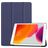 Mobigear Tri-Fold iPad 9 (2021) Knížkové pouzdro - Tmavě modrá