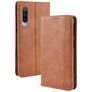 Mobigear Sensation Xiaomi Mi 9 Cover a libro portafoglio - Cognac
